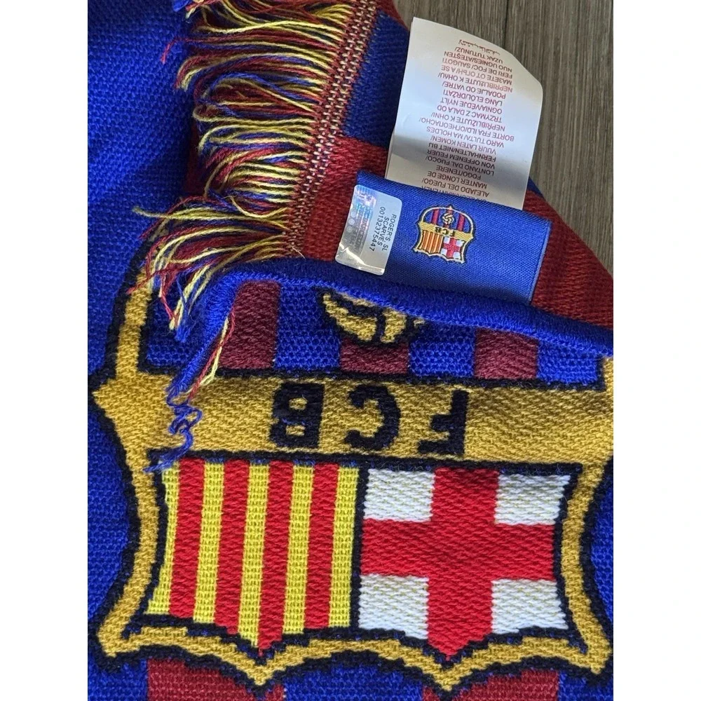 FC Barcelona FCB Soccer Scarf Blaugrana Football Fan Barçelona Barca